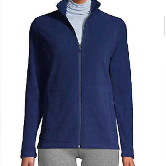 Land’s End Fleece Full Zip Jacket. B18 - Picture 5 of 14